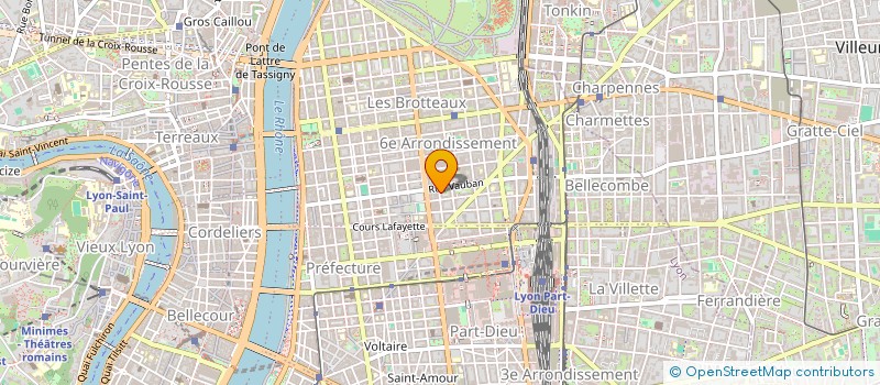 localisation de l'entreprise MONSIEUR SAIFEDDINE RAHALI  LYON