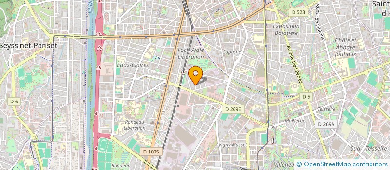 localisation de l'entreprise MONSIEUR SAIFEDDINE SELMI  GRENOBLE