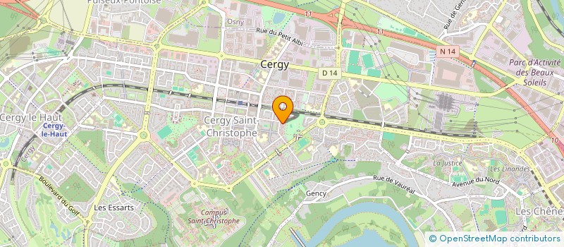 localisation de l'entreprise MONSIEUR SAIFULLAH YOUSAFZAI  CERGY