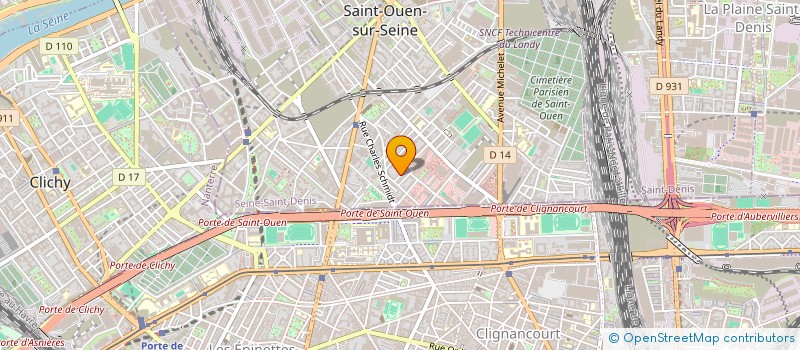 localisation de l'entreprise MONSIEUR SAIFULRAHMAN MAROOFKHIL à SAINT-OUEN-SUR-SEINE