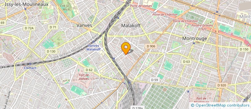 localisation de l'entreprise MONSIEUR SAIFURAHPMAN SYEDI  MALAKOFF