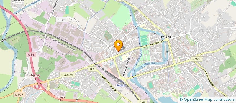 localisation de l'entreprise MONSIEUR SAIID ATCHENE à SEDAN