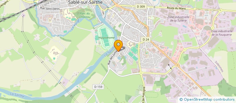 localisation de l'entreprise MONSIEUR SAIKOU BALDE à SABLE-SUR-SARTHE