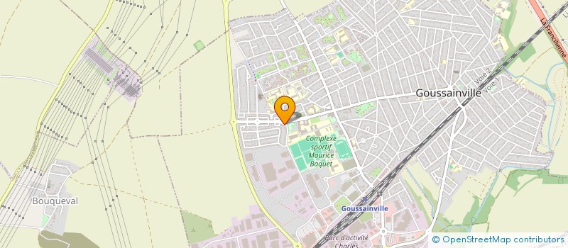 localisation de l'entreprise MONSIEUR SAIKOU SIDIBE  GOUSSAINVILLE