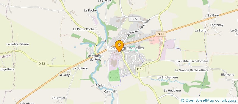 localisation de l'entreprise MONSIEUR SAILESH BEHARI à JAVRON-LES-CHAPELLES