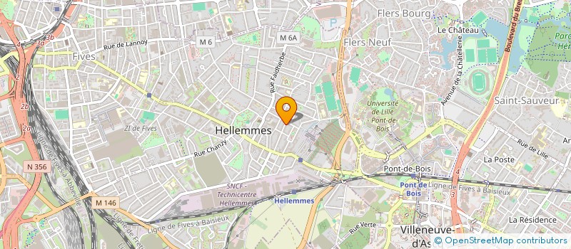 localisation de l'entreprise MONSIEUR SAIM BENSAADA à LILLE