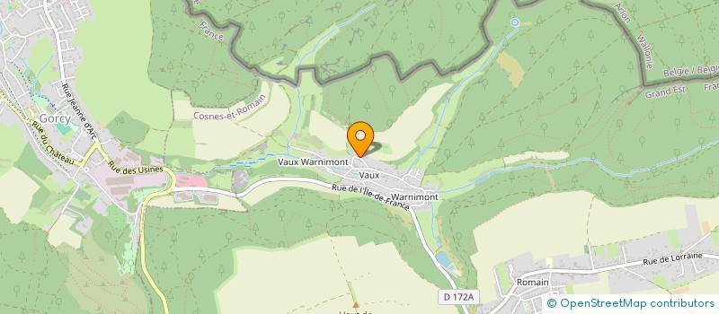 localisation de l'entreprise MONSIEUR SAIMIR HOXHALLI  COSNES-ET-ROMAIN