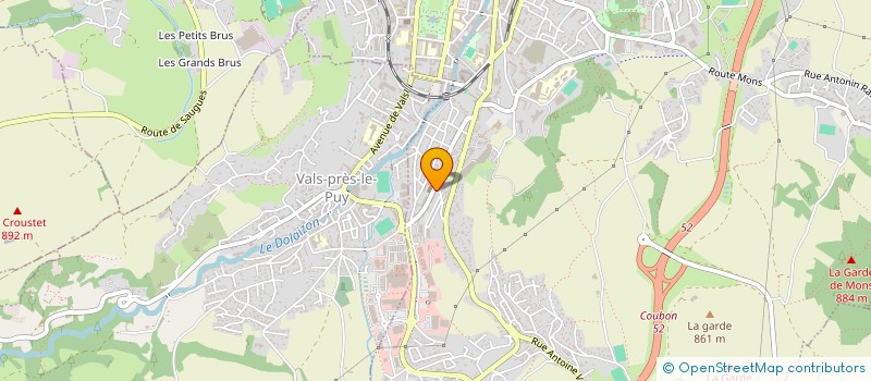 localisation de l'entreprise MONSIEUR SAIMIR SELGJEKAJ  COUBON