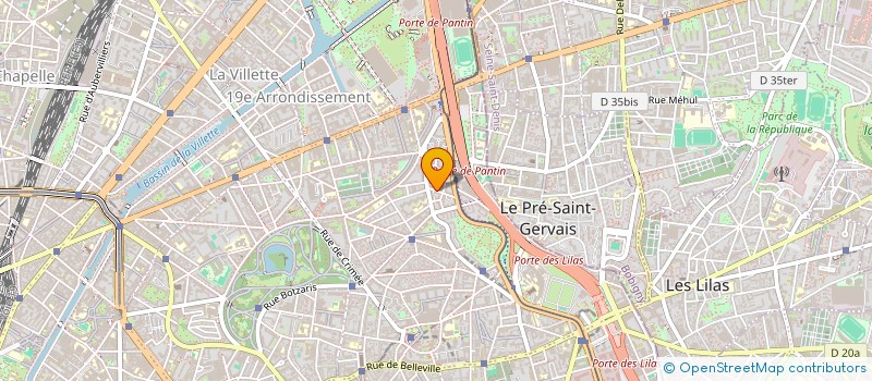 localisation de l'entreprise MONSIEUR SAINDOU ALI MHADJI  PARIS