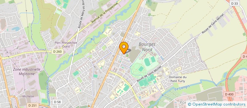 localisation de l'entreprise MONSIEUR SAINT-ANGE BEENEN à BOURGES