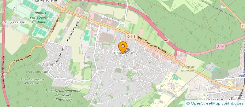 localisation de l'entreprise MONSIEUR SAINT-ARMAND SALOMON  CHAMBOURCY