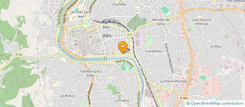 localisation de l'entreprise MONSIEUR SAINT-CYR MBILESSIA-YANGALA à ALES