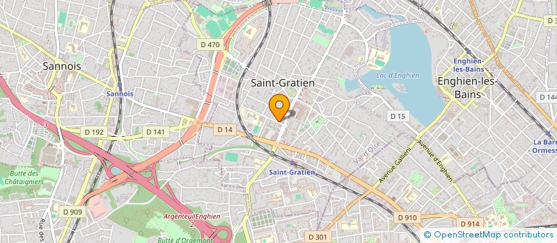 localisation de l'entreprise MONSIEUR SAINT-GRATIEN JULES  SAINT-GRATIEN