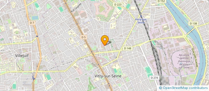 localisation de l'entreprise MONSIEUR SAINT JOSEPH GAYEN à VITRY-SUR-SEINE