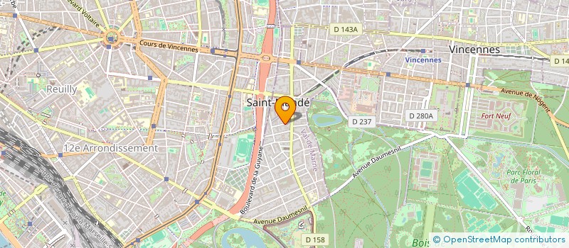 localisation de l'entreprise MONSIEUR SAINT-MANDE NICOLAS  SAINT-MANDE