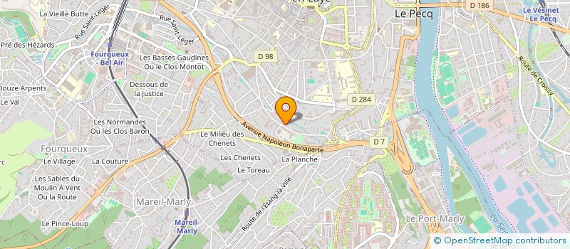 localisation de l'entreprise MONSIEUR SAINT-MARTIN ESTIMABLE  SAINT-GERMAIN-EN-LAYE