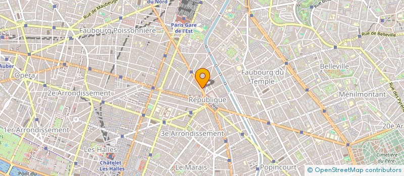 localisation de l'entreprise MONSIEUR SAINT-MARTIN YVES PORTE  PARIS