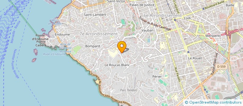 localisation de l'entreprise MONSIEUR SAINT PELATAN  MARSEILLE