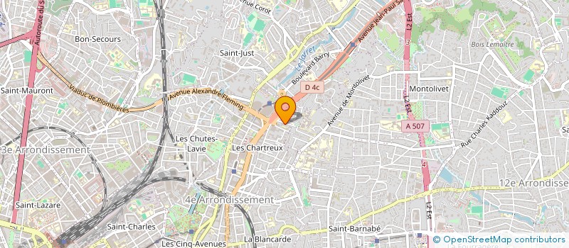 localisation de l'entreprise MONSIEUR SAINT PIERRE à MARSEILLE