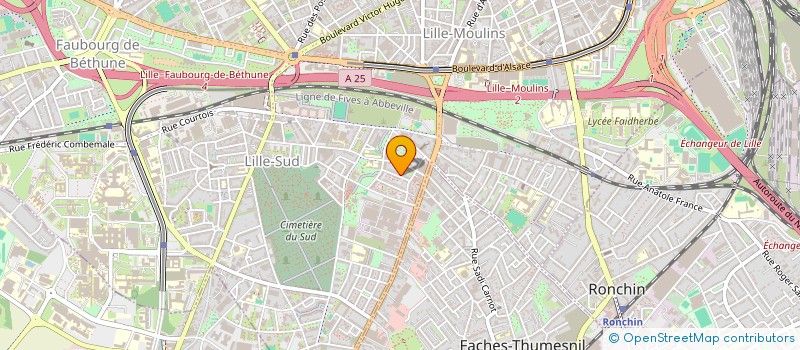 localisation de l'entreprise MONSIEUR SAINT TRAORE à LILLE