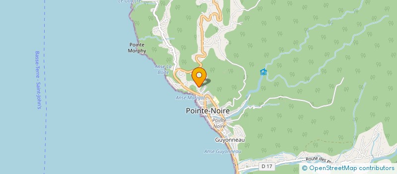 localisation de l'entreprise MONSIEUR SAINT-YVES JEAN-CHARLES  POINTE-NOIRE