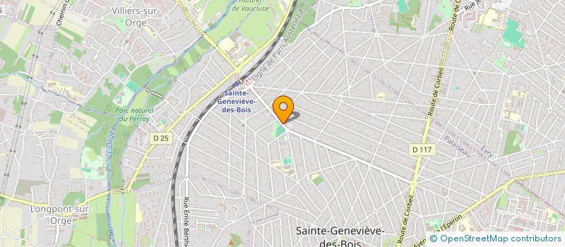 localisation de l'entreprise MONSIEUR SAINTE-GENEVIEVE-DES EUD à SAINTE-GENEVIEVE-DES-BOIS