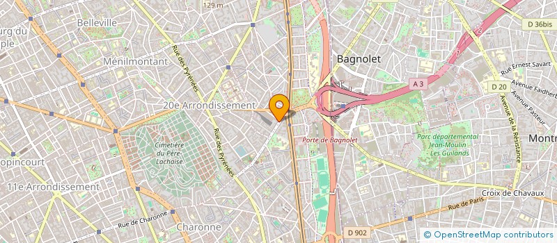 localisation de l'entreprise MONSIEUR SAINTILMA JOSEPH  PARIS