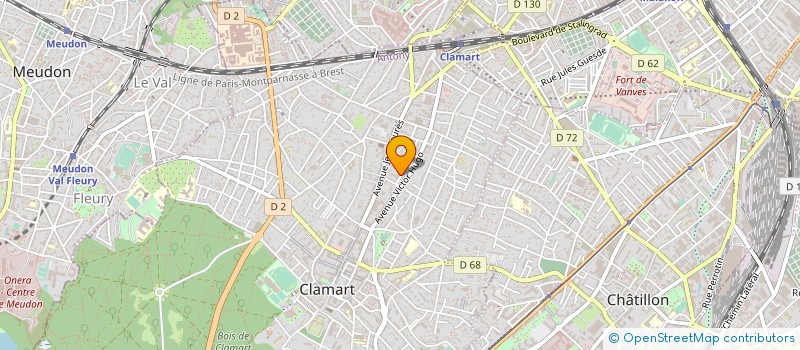 localisation de l'entreprise MONSIEUR SAIRAJH PAJANIRASSA à CLAMART