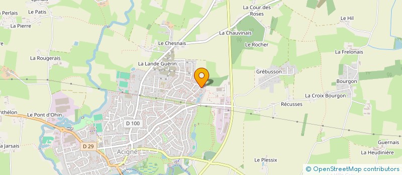 localisation de l'entreprise MONSIEUR SAIRAN ABDRAKHMANOV  ACIGNE