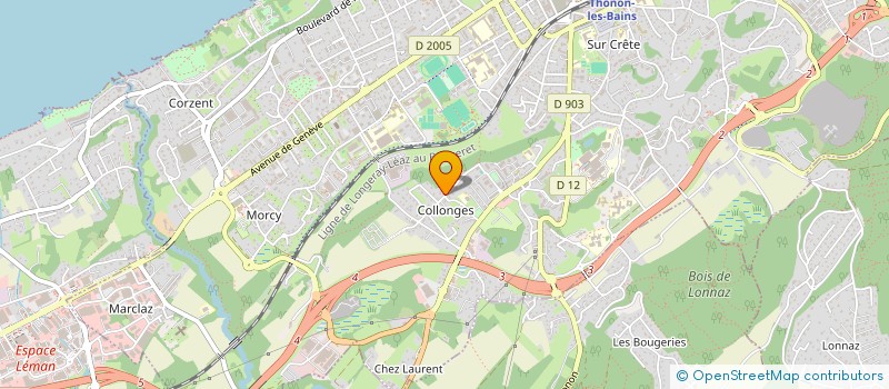 localisation de l'entreprise MONSIEUR SAIT ACIKGOZ à THONON LES BAINS