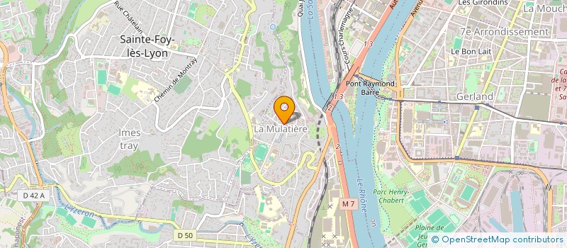 localisation de l'entreprise MONSIEUR SAIT DOGAN  LA MULATIERE