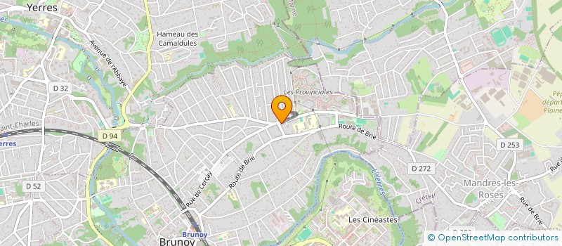 localisation de l'entreprise MONSIEUR SAIT FIDELI  BRUNOY