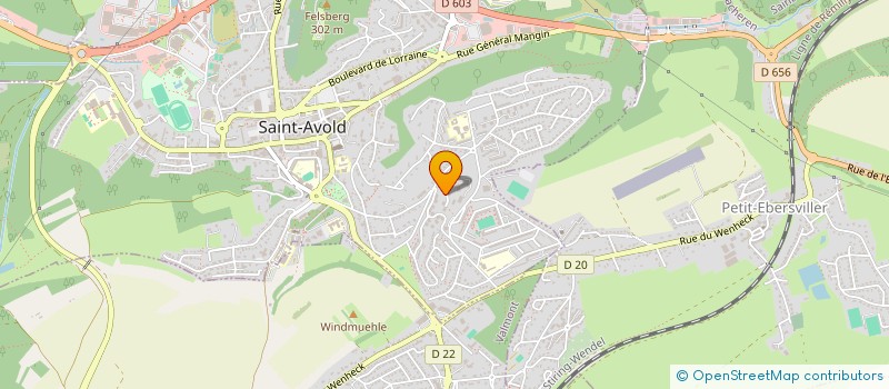 localisation de l'entreprise MONSIEUR SAIT KILIC  SAINT-AVOLD