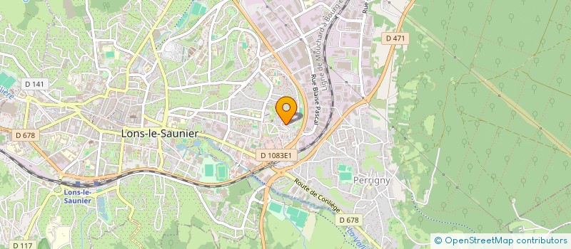 localisation de l'entreprise MONSIEUR SAIT TEKIN  LONS-LE-SAUNIER