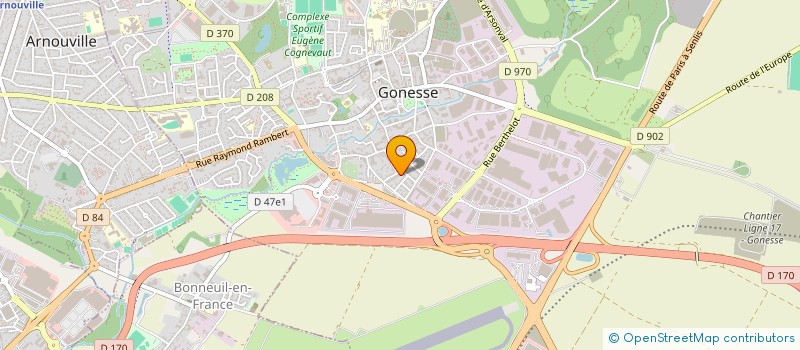 localisation de l'entreprise MONSIEUR SAIT UYLAS à GONESSE