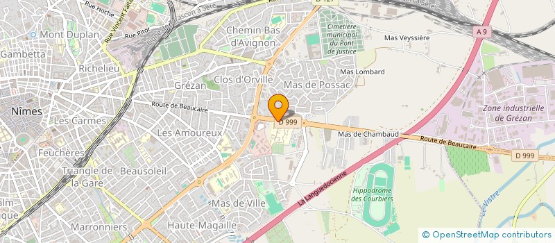 localisation de l'entreprise MONSIEUR SAJAD GHORBANI  NIMES