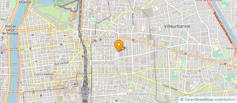 localisation de l'entreprise MONSIEUR SAJAD JAMALI à VILLEURBANNE