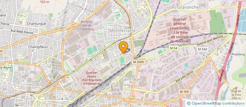 localisation de l'entreprise MONSIEUR SAJAD ZAMANKHEL  CLERMONT-FERRAND