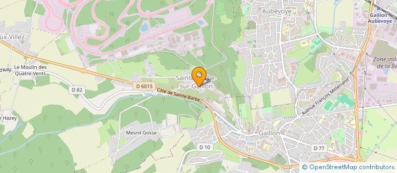 localisation de l'entreprise MONSIEUR SAJEED SOORMALLY  LE VAL D'HAZEY