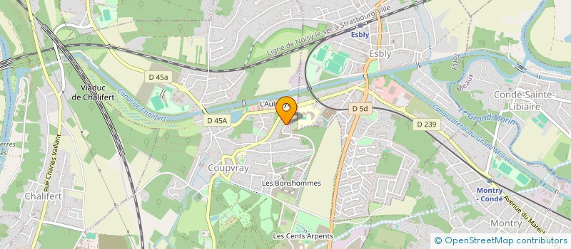 localisation de l'entreprise MONSIEUR SAJID MUKHTAR  COUPVRAY