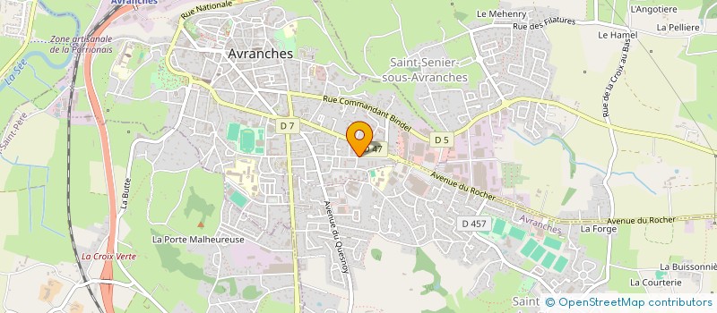 localisation de l'entreprise MONSIEUR SAJID ZAHILWAL  AVRANCHES