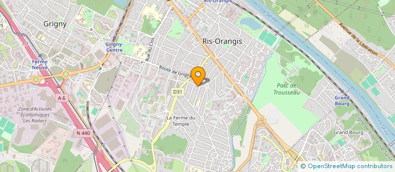 localisation de l'entreprise MONSIEUR SAJIDULLAH SHINWARI  AUBERVILLIERS