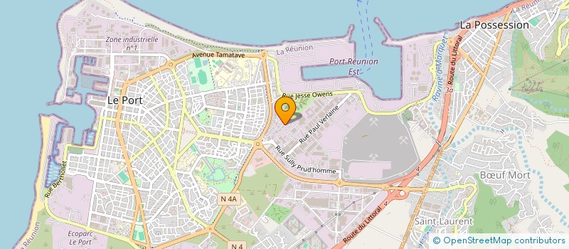 localisation de l'entreprise MONSIEUR SAJJAD PANJWANI à LE PORT