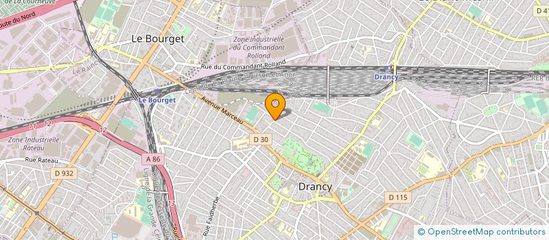 localisation de l'entreprise MONSIEUR SAJJAN SINGH à DRANCY