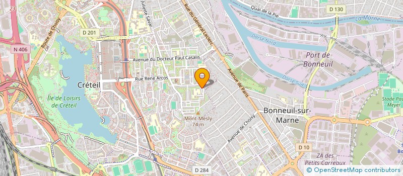 localisation de l'entreprise MONSIEUR SAKHI JAN ARIANFAR  CRETEIL