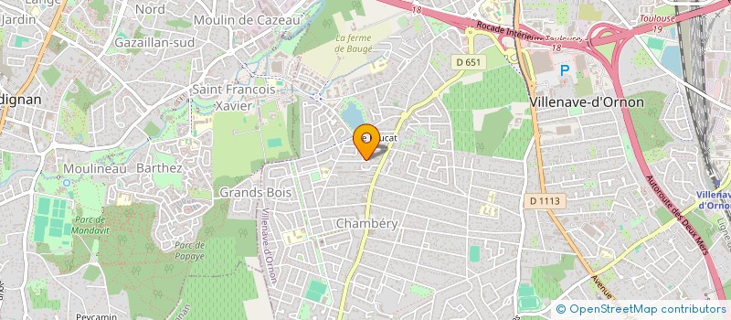 localisation de l'entreprise MONSIEUR SAKHIB MUKHTAROV  VILLENAVE-D'ORNON