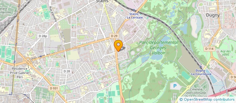 localisation de l'entreprise MONSIEUR SAKIB ALAM à STAINS