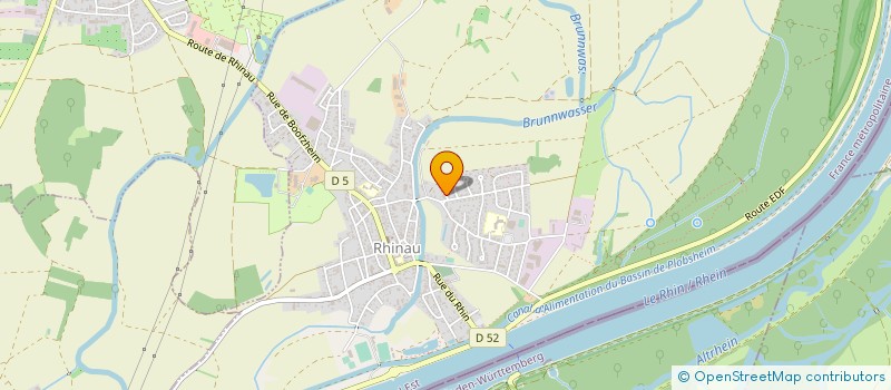 localisation de l'entreprise MONSIEUR SAKIR AYDIN  RHINAU