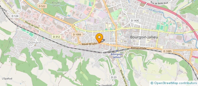 localisation de l'entreprise MONSIEUR SAKIR KUCUKSEN à BOURGOIN-JALLIEU