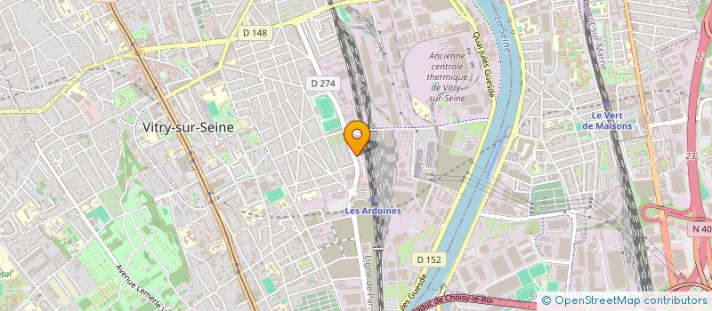localisation de l'entreprise MONSIEUR SAKO LASSANA à VITRY-SUR-SEINE